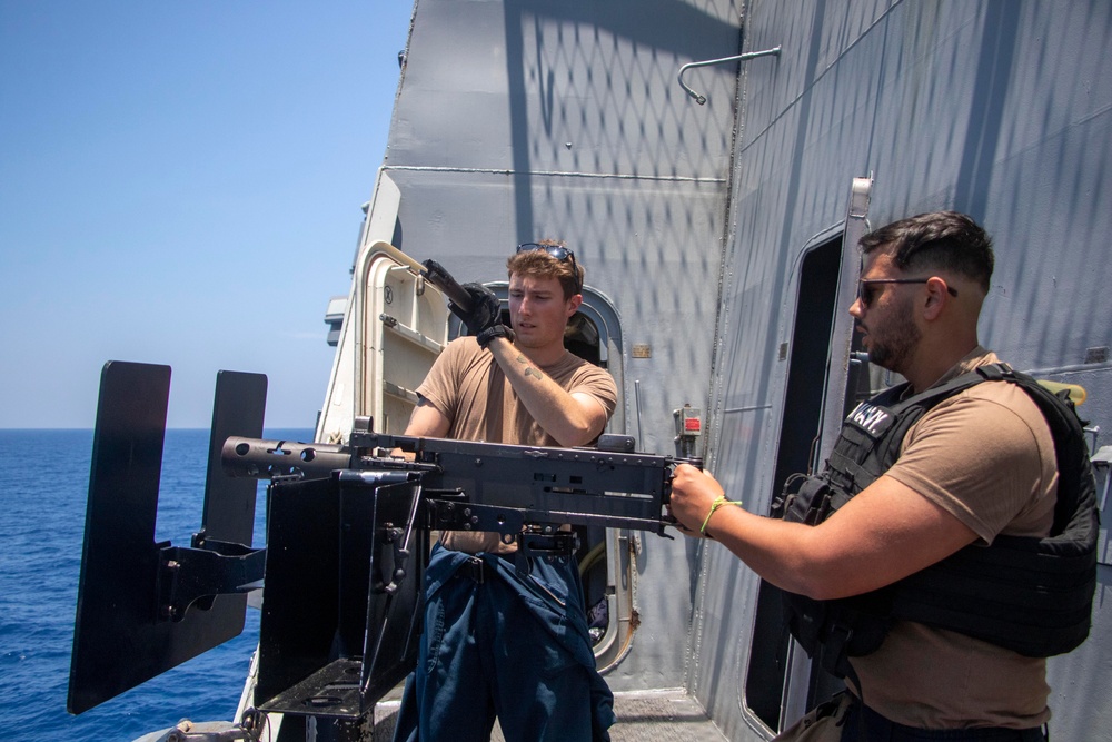 Crew Served Weapons Shoot