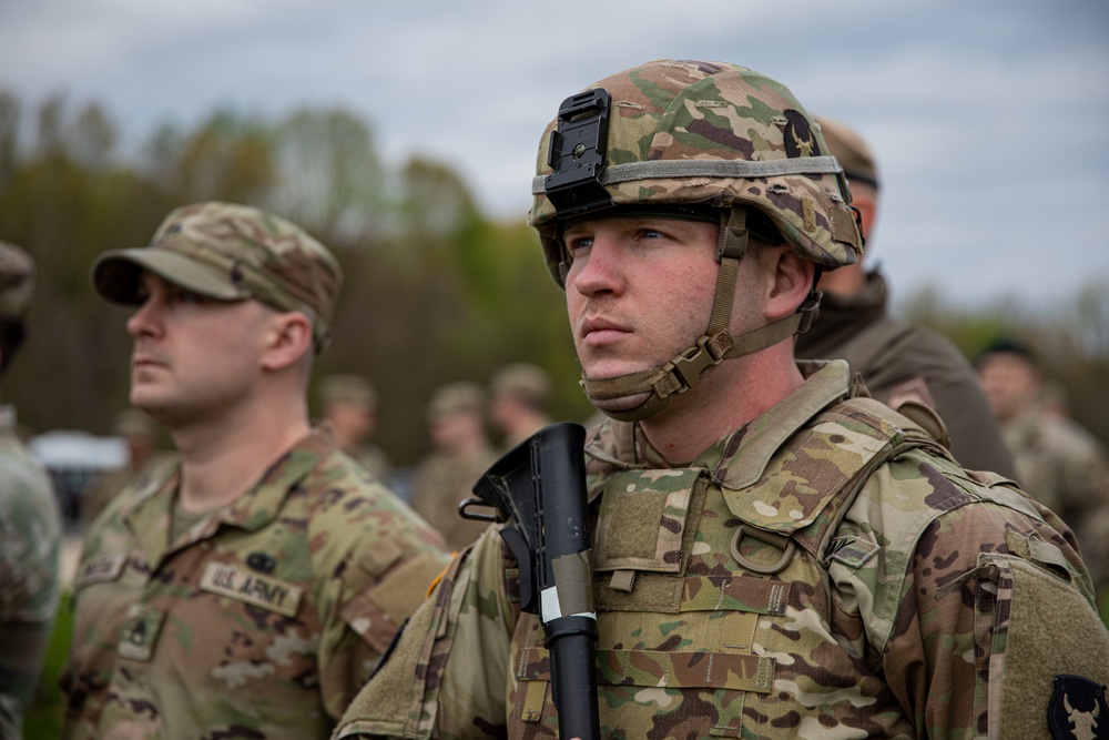 Minnesota National Guard competes in the 2023 Region IV Best Warrior Competition