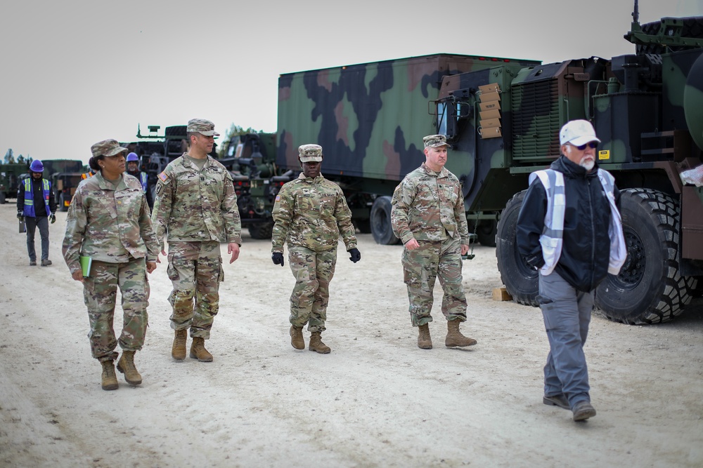 405th Army Field Support Brigade issues HIMARS to 1-182nd Field Artillery Regiment