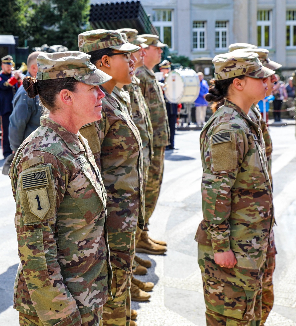 4ID Celebrates Constitution Day with Poland in Bolesławiec