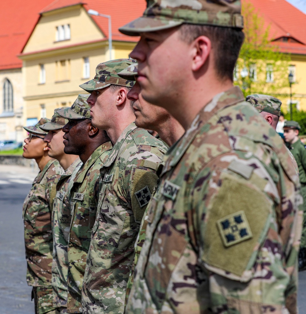 4ID Celebrates Constitution Day with Poland in Bolesławiec