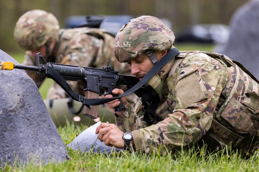 Soldiers from Hungary and Serbia participate in the 2023 Region IV Best Warrior Competition