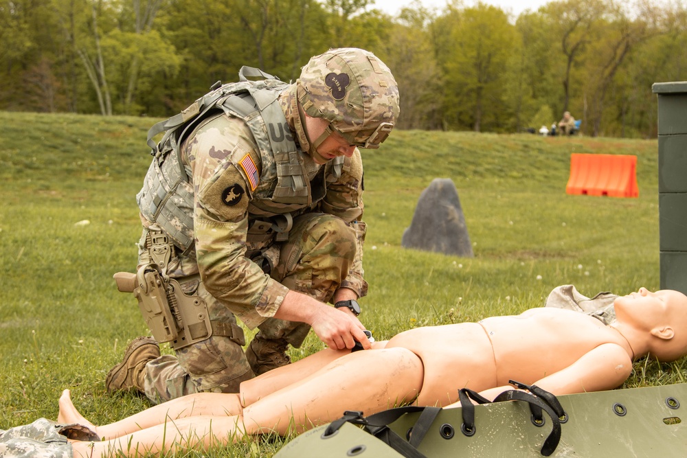 Minnesota National Guard competes in the 2023 Region IV Best Warrior Competition