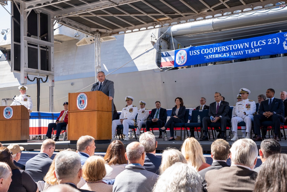 USS Cooperstown Commissioning Ceremony