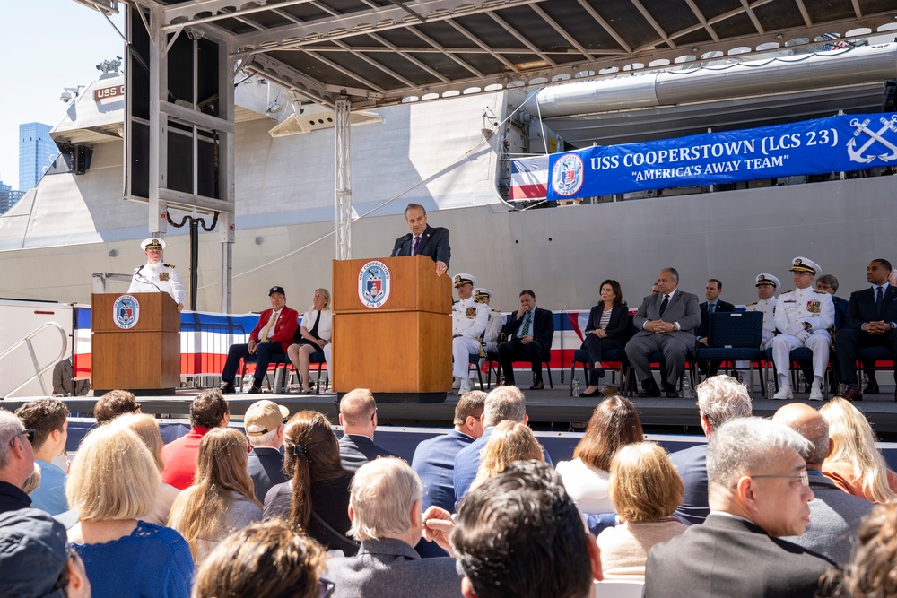 USS Cooperstown Commissioning Ceremony