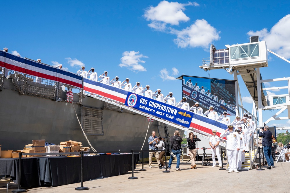 USS Cooperstown Commissioning Ceremony