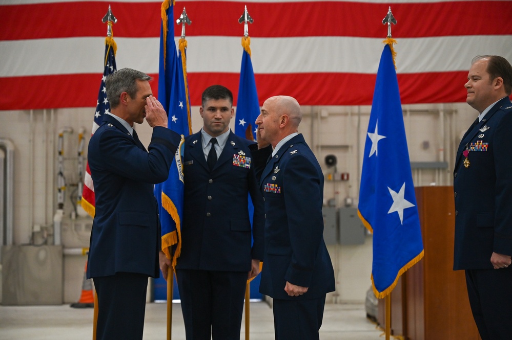 477th Fighter Group Change of Command