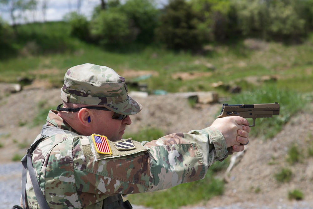 213th RSG pistol range