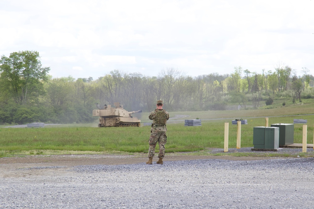 213th RSG pistol range