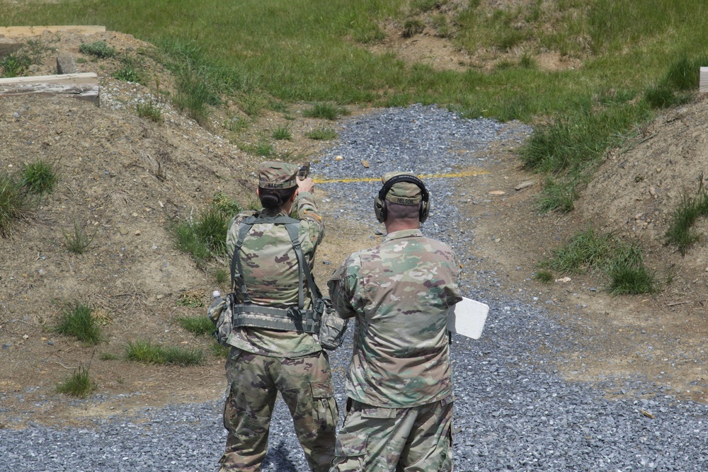 213th RSG pistol range