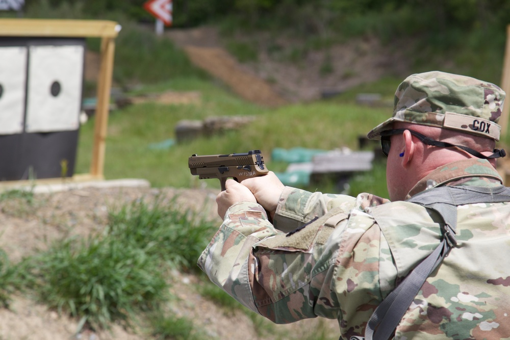 213th RSG pistol range