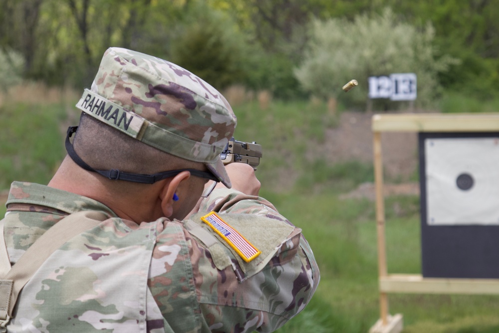 213th RSG pistol range