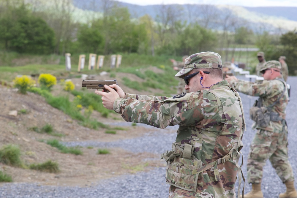 213th RSG pistol range