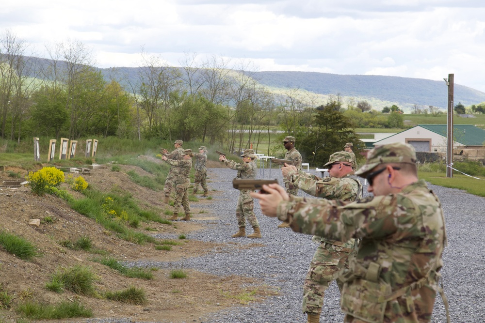 213th RSG pistol range