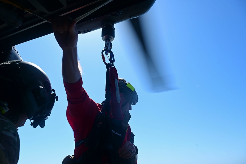 Southern Strike 2023 Rescue with Coast Guard