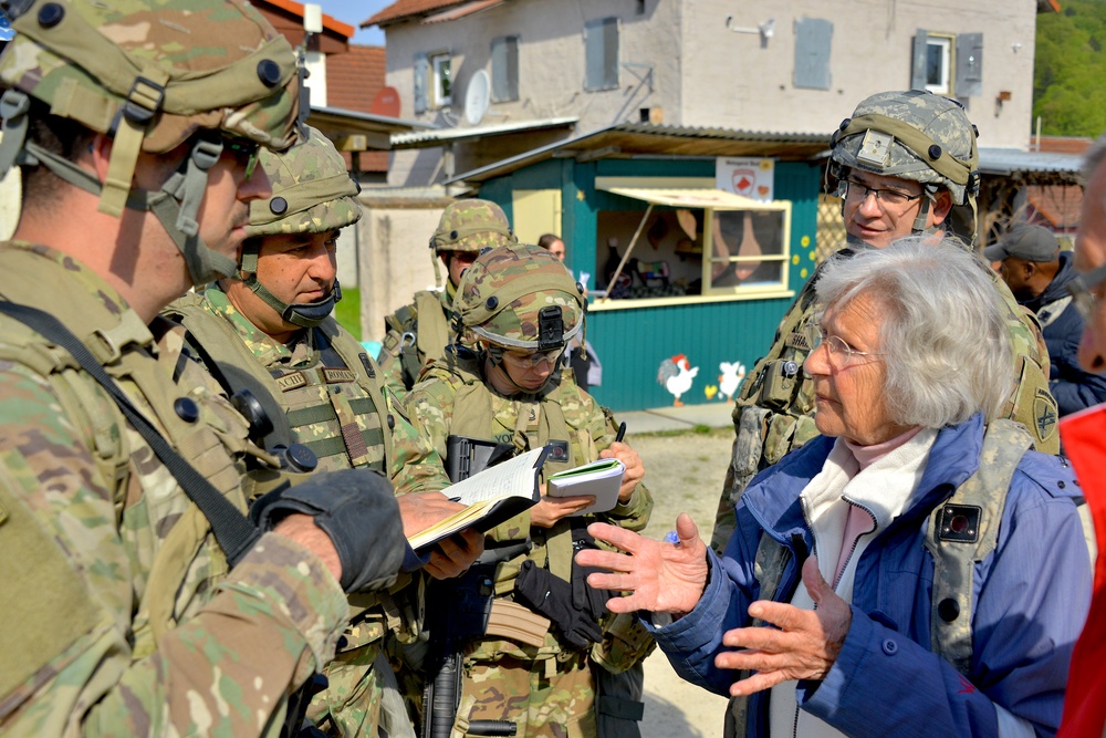 Army Reserve Civil Affairs Soldiers Participate In Combined Resolve 18