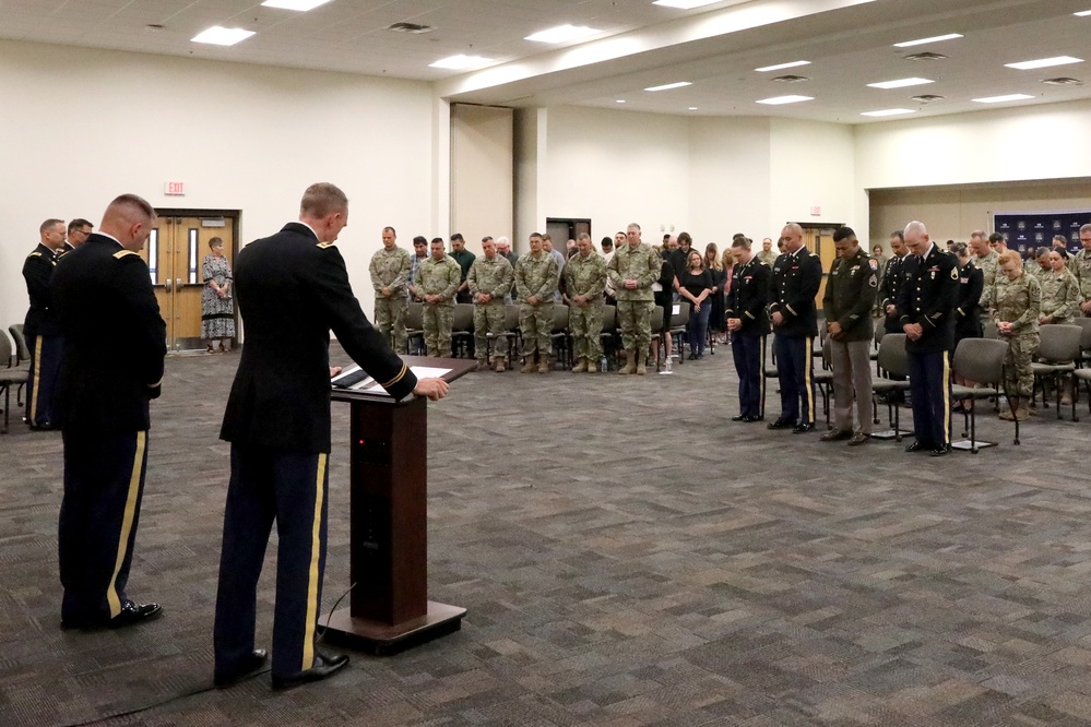 Graduation Ceremony for National Guard Component Warrant Officer Candidate School