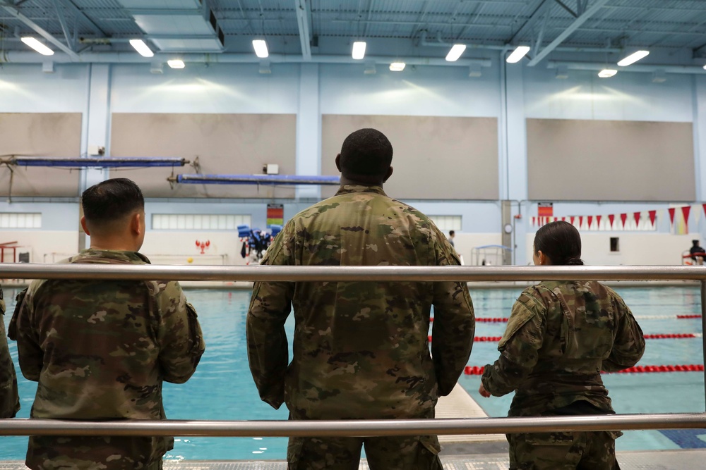 Guardsmen's conducting Combat Water Survival Training