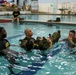 Guardsmen conducting Combat Water Survival Training