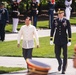 President of the Philippines Lays Wreath at Arlington National Cemetary