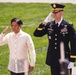 President of the Philippines Lays Wreath at Arlington National Cemetery