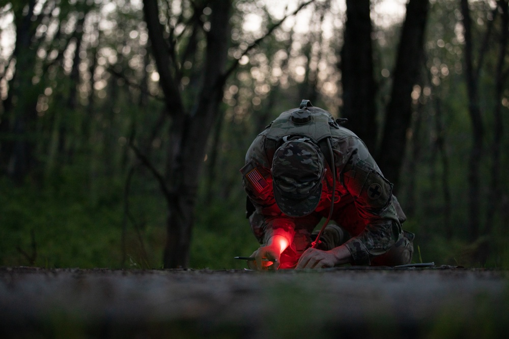 Illinois Army National Guard competes in the 2023 Region IV Best Warrior Competition