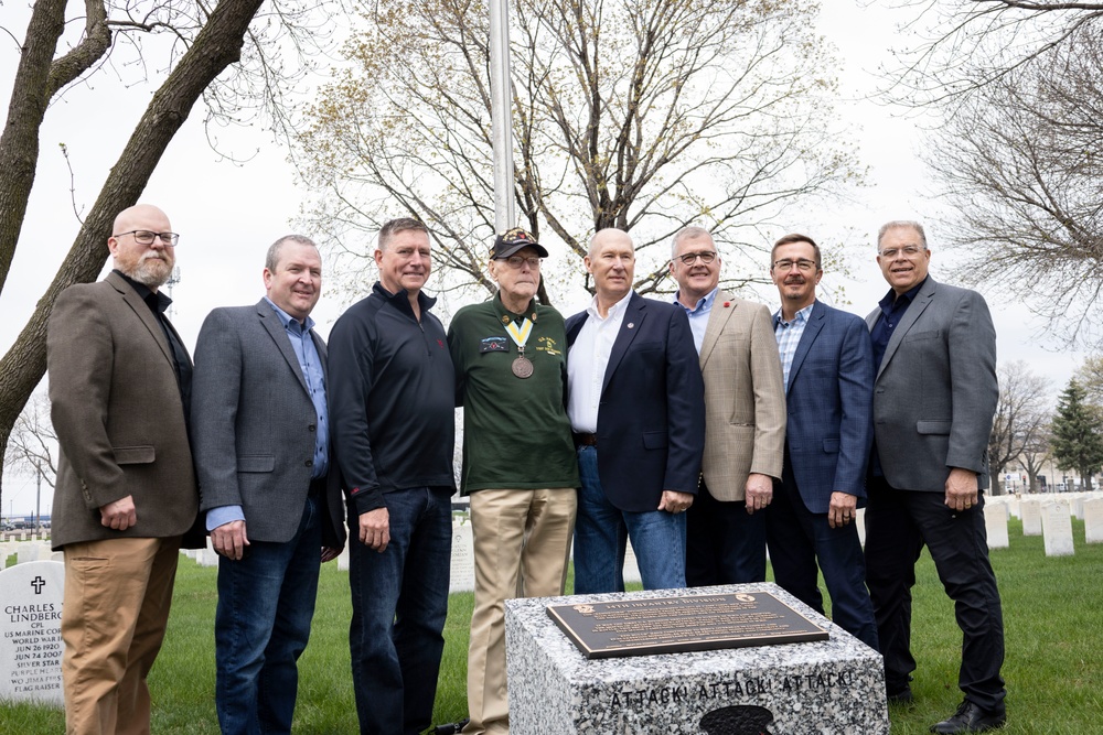 34th Red Bull Infantry Division Monument Dedication at Fort Snelling