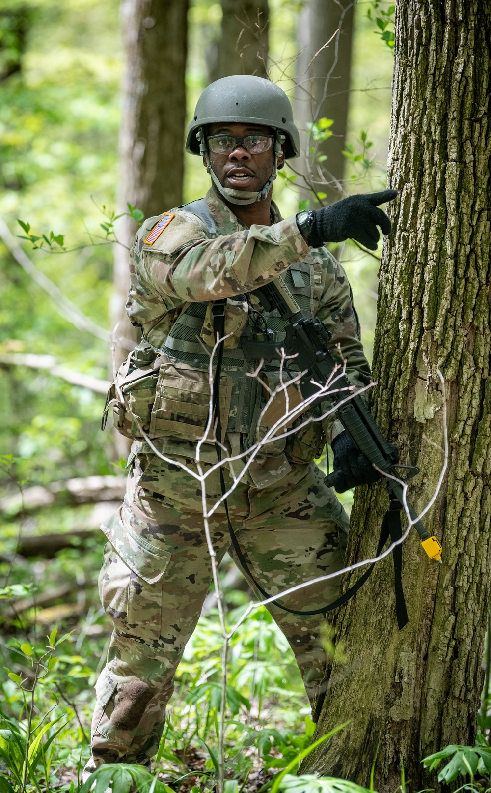 National Guard Bureau Region B Officer Candidates Conduct Phase II Training