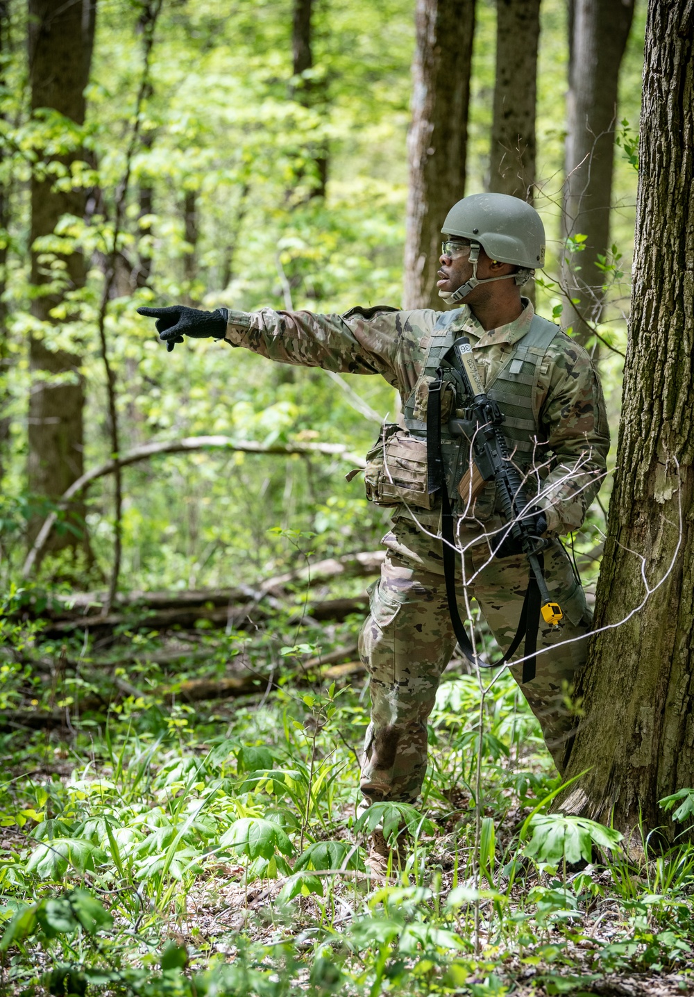 National Guard Bureau Region B Officer Candidates Conduct Phase II Training