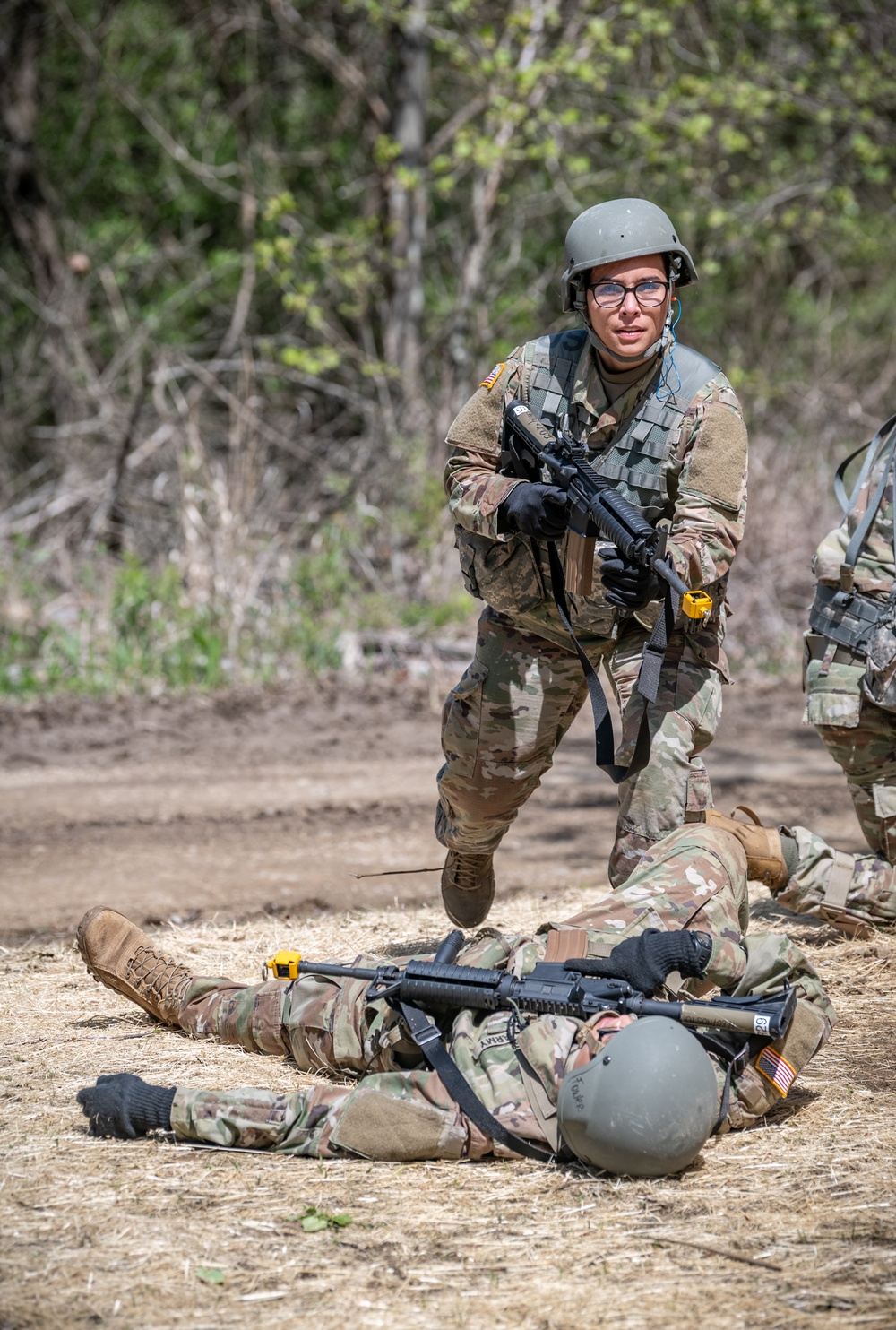 National Guard Bureau Region B Officer Candidates Conduct Phase II Training