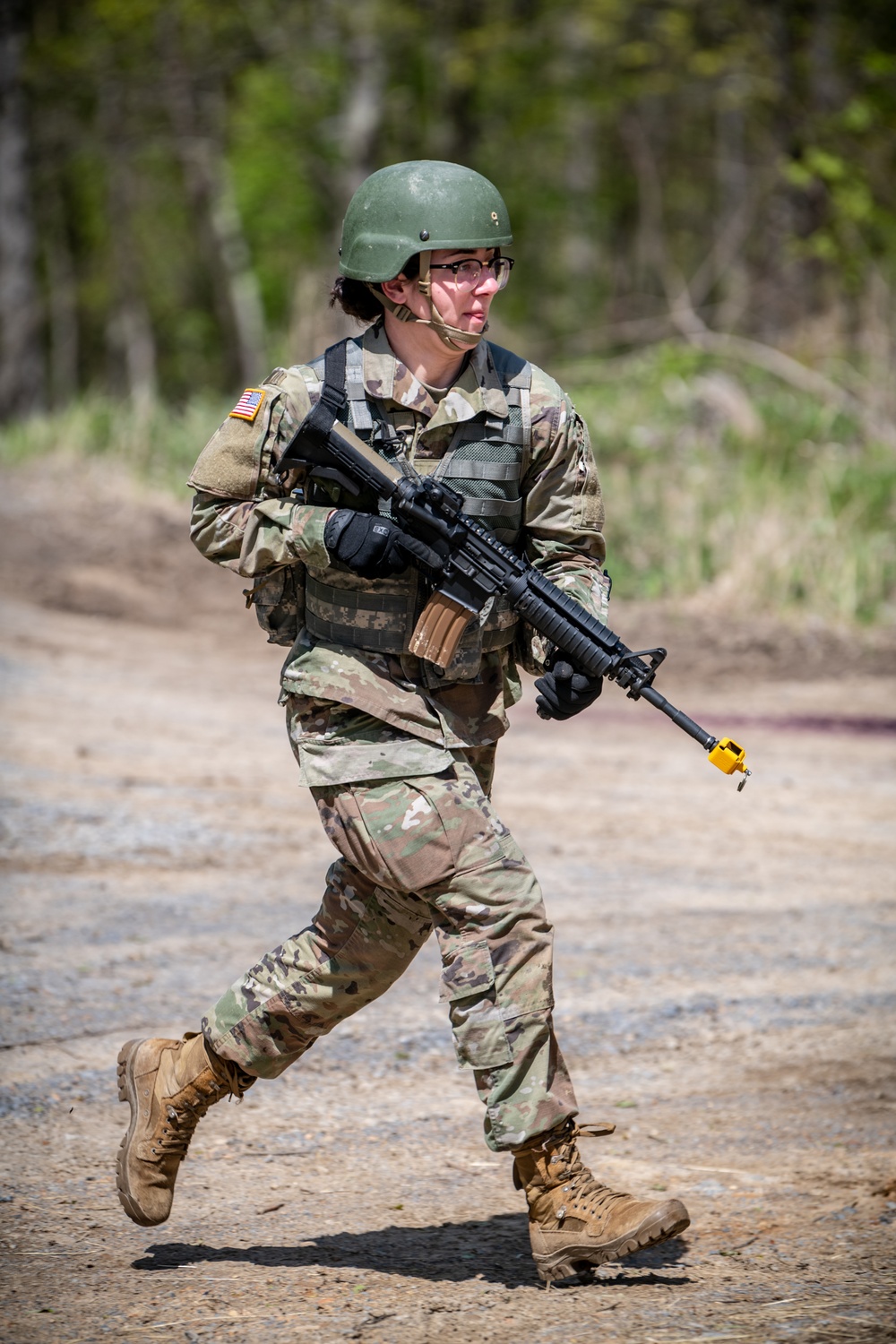 National Guard Bureau Region B Officer Candidates Conduct Phase II Training