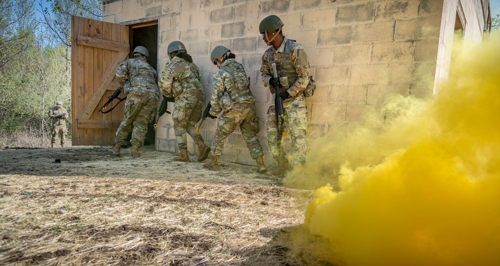 National Guard Bureau Region B Officer Candidates Conduct Phase II Training