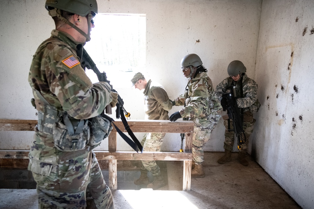 National Guard Bureau Region B Officer Candidates Conduct Phase II Training