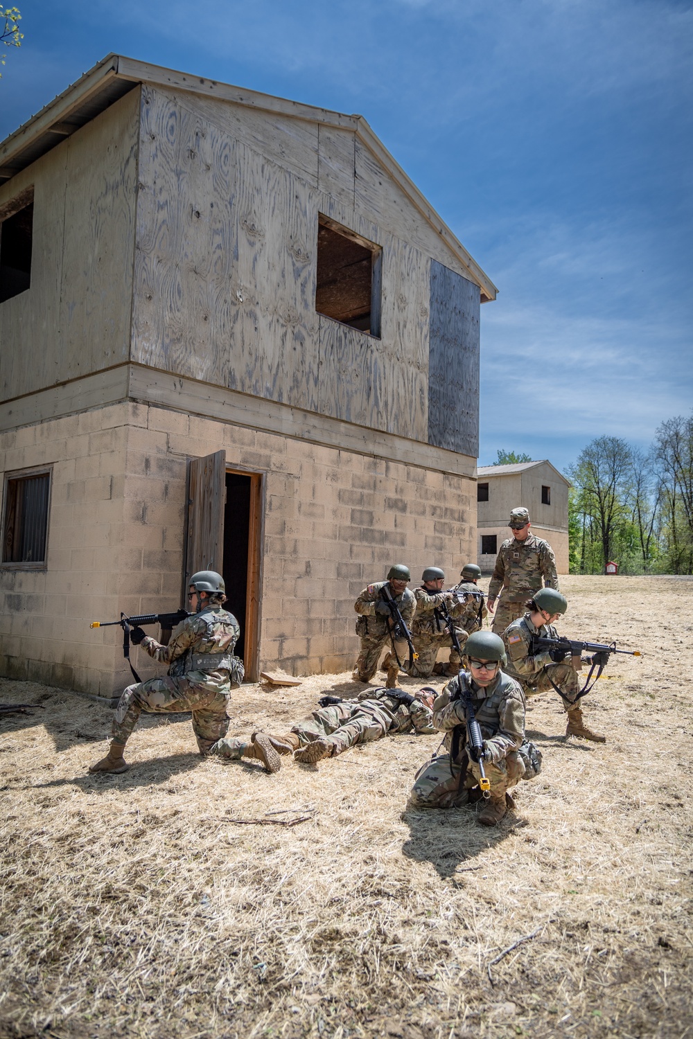 National Guard Bureau Region B Officer Candidates Conduct Phase II Training