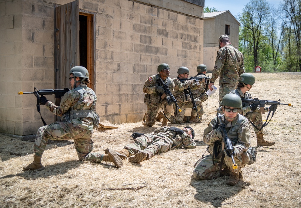 National Guard Bureau Region B Officer Candidates Conduct Phase II Training