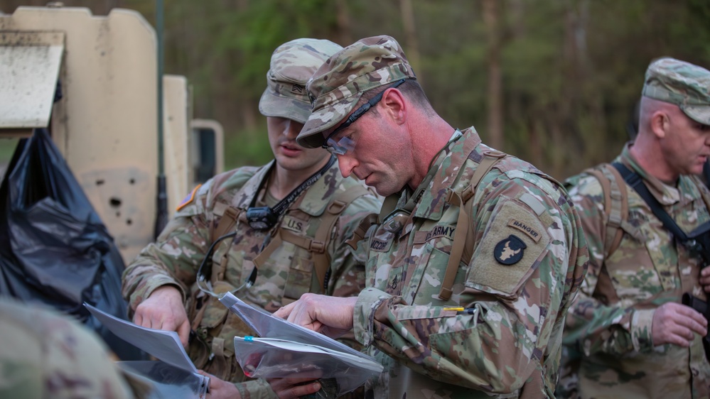 Michigan and Iowa Army National Guard compete in the 2023 Region IV Best Warrior Competition