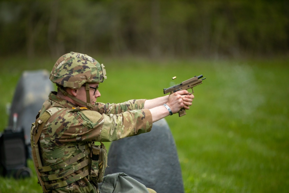 Indiana Army National Guard competes in the 2023 Region IV Army National Guard Best Warrior Competition