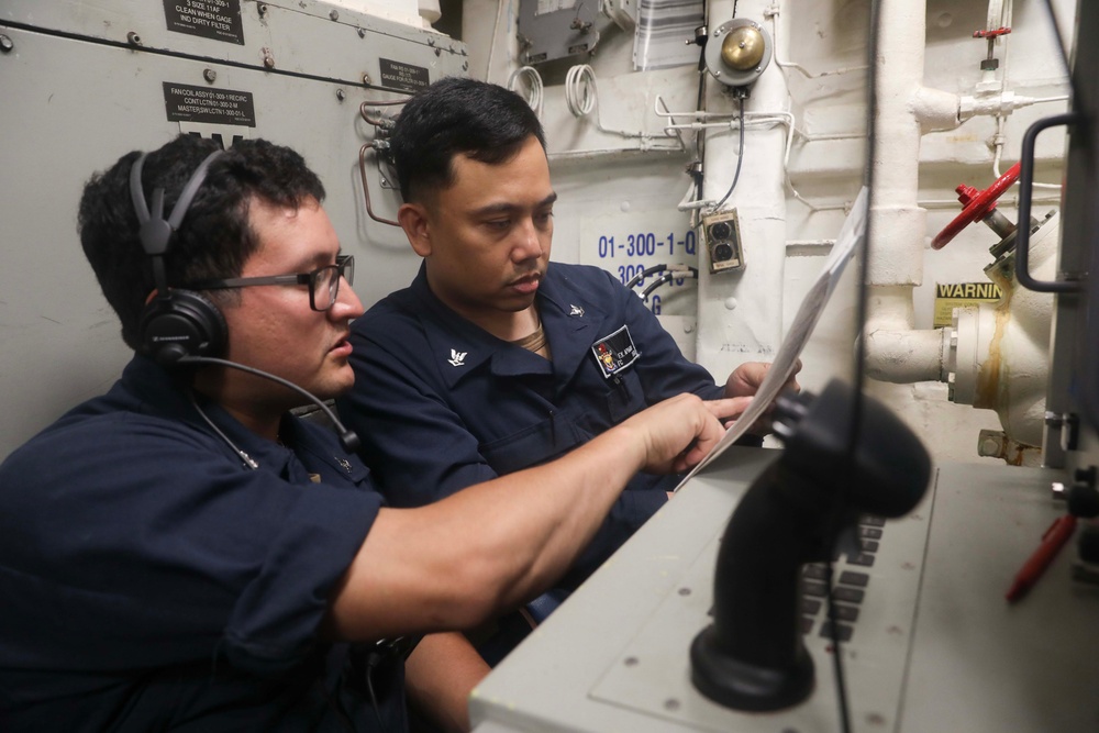 USS Milius (DDG 69) Conducts Live-Fire Exercise While Operating in the Philippine Sea