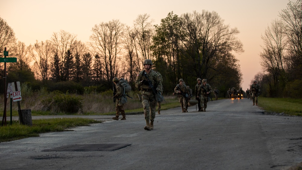 Indiana Army National Guard competes in the 2023 Region IV Army National Guard Best Warrior Competition