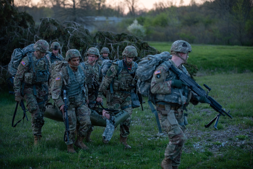 Soldiers compete in the 2023 Region IV Best Warrior Competition