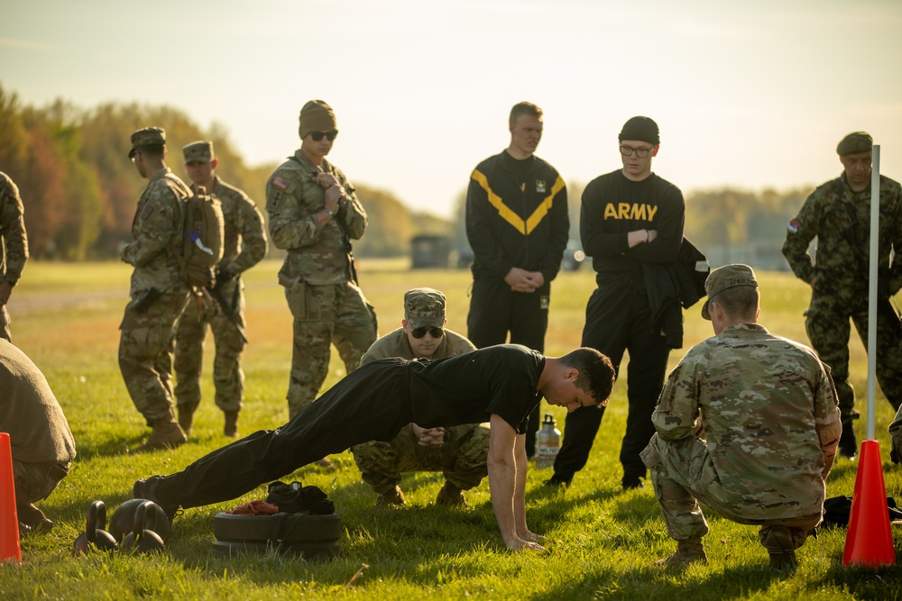 Indiana Army National Guard competes in the 2023 Region IV Army National Guard Best Warrior Competition