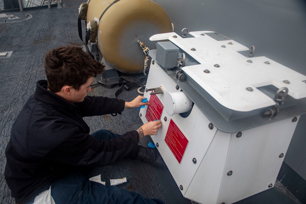 Sailors Conduct Operations Aboard USS John Finn (DDG 113)