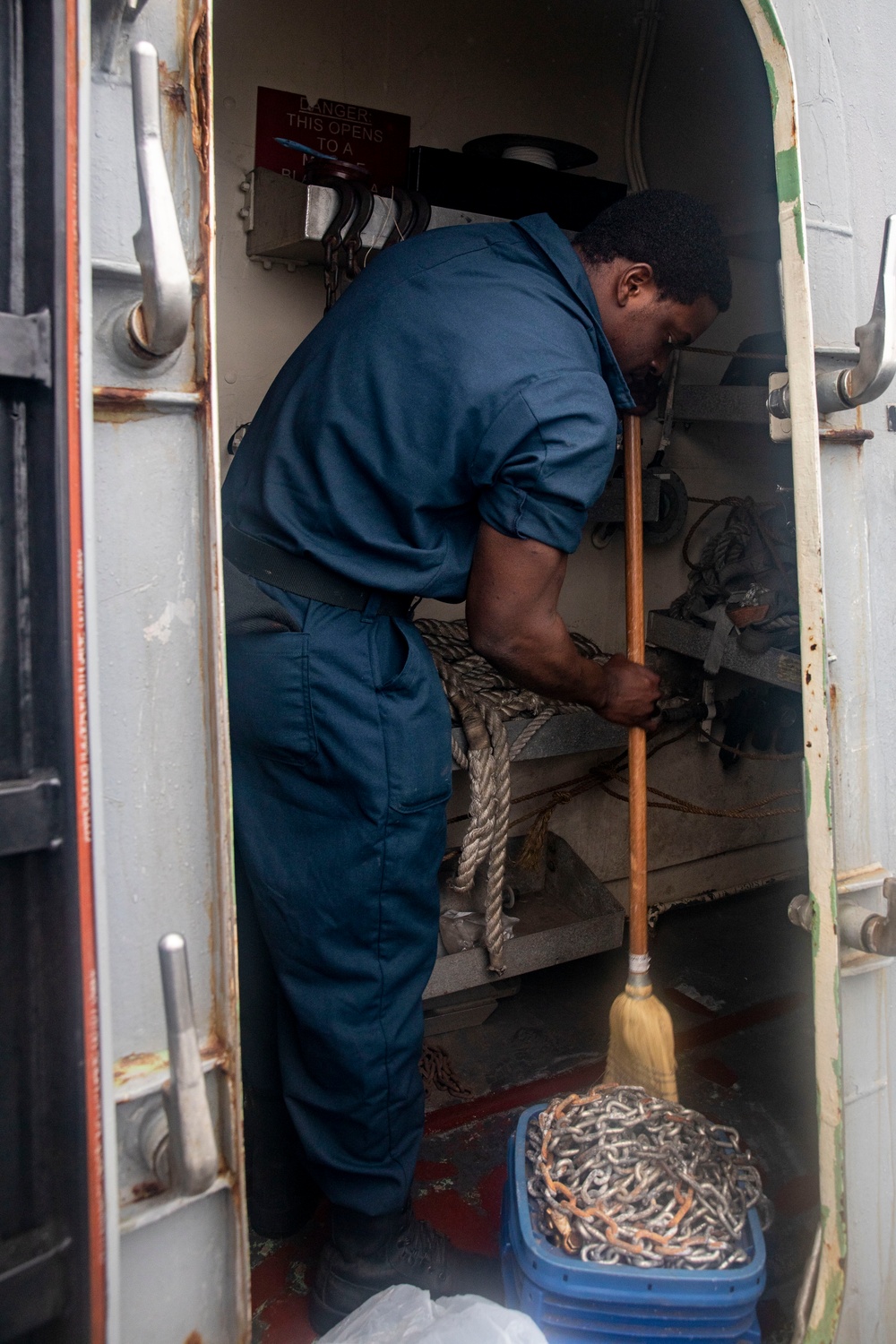 Sailors Conduct Operations Aboard USS John Finn (DDG 113)