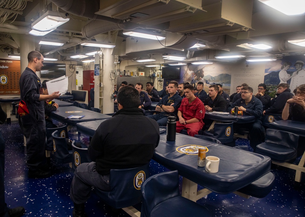 Sailors Conduct Operations Aboard USS John Finn (DDG 113)