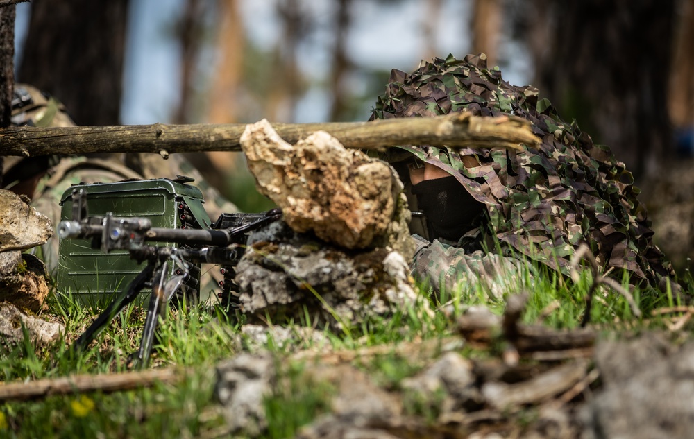 30th Mountain Battalion Training [Combined Resolve 18]
