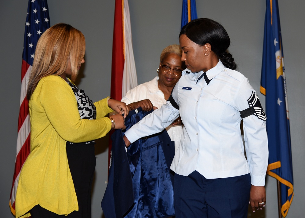 117th Intelligence Squadron SNCO promotes to senior master sergeant