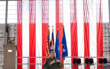 U.S. Air Force Lt. Gen. Michael A. Loh, Director, Air National Guard 140th Wing All-Call