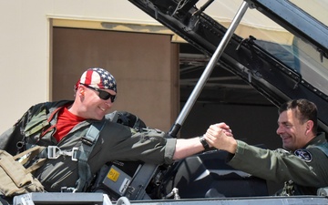 Lt. Gen. Michael Loh F-16 Flight