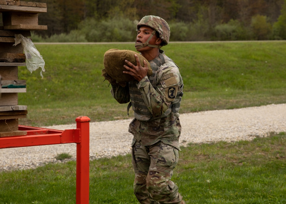 Soldiers compete in 2023 Regional IV ARNG Best Warrior Competition