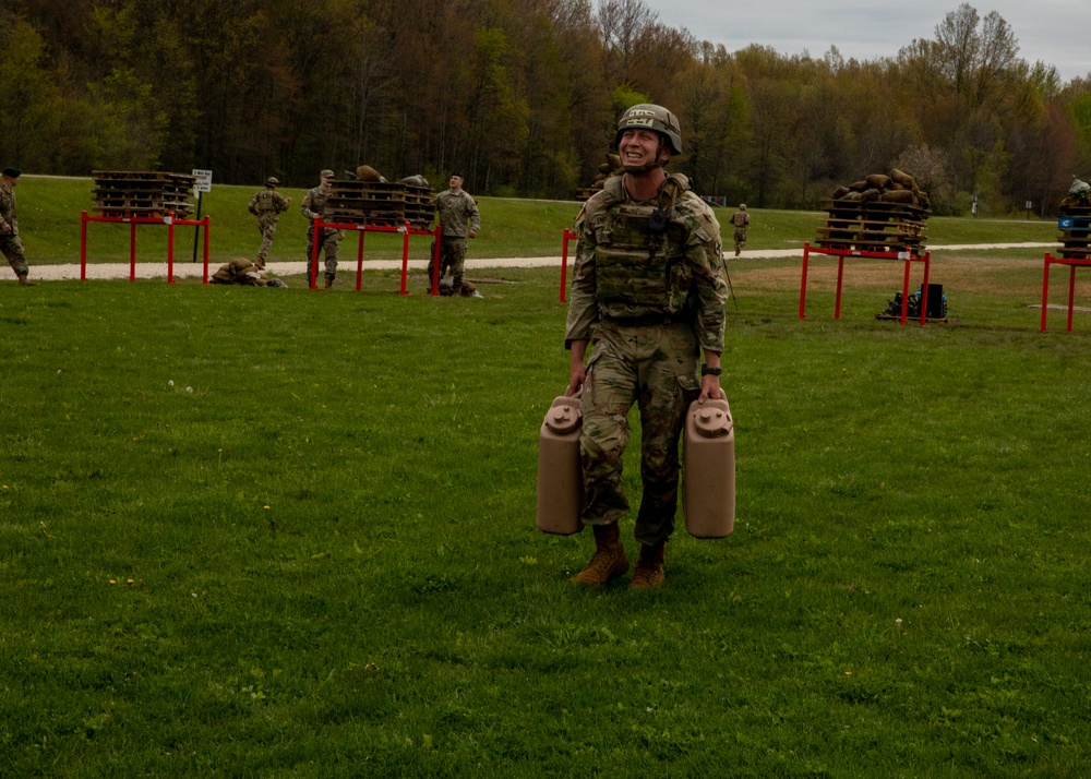 Soldiers compete in 2023 Regional IV ARNG Best Warrior Competition